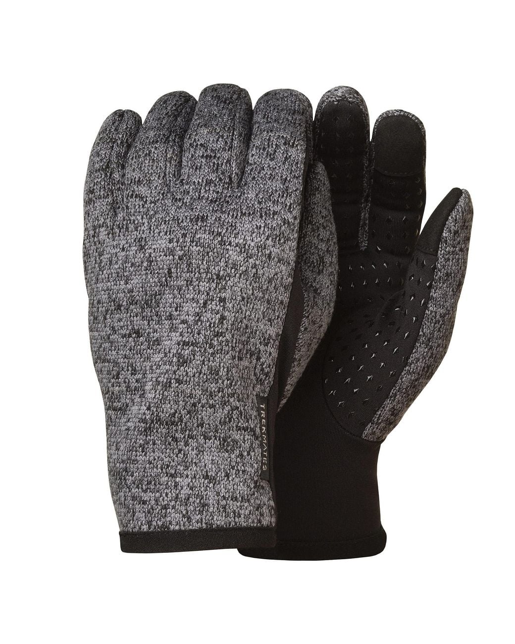 Trekmates Black Ladies Windproof Winter Gloves With Touchscreen Grip