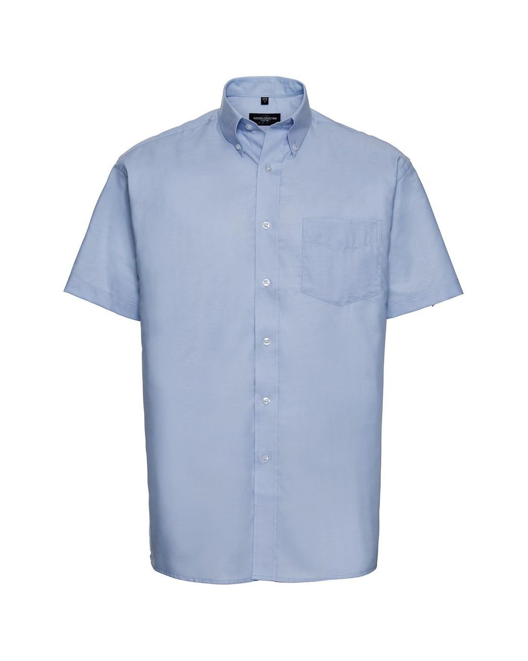 Russell Blue Collection Oxford Easy-Care Short-Sleeved Shirt (Oxford) for men