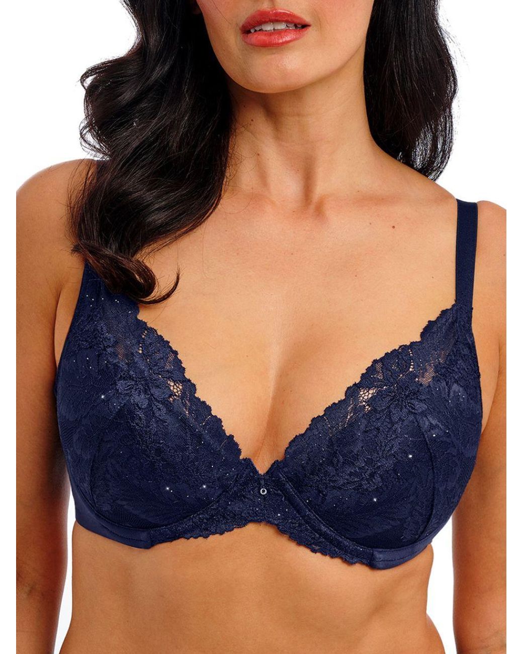 Wacoal Blue Most Divine Plunge Bra