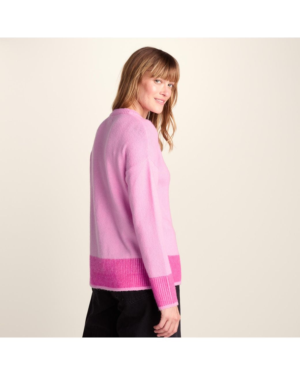 TOG24 Pink Odette Soft Touch Knit Jumper