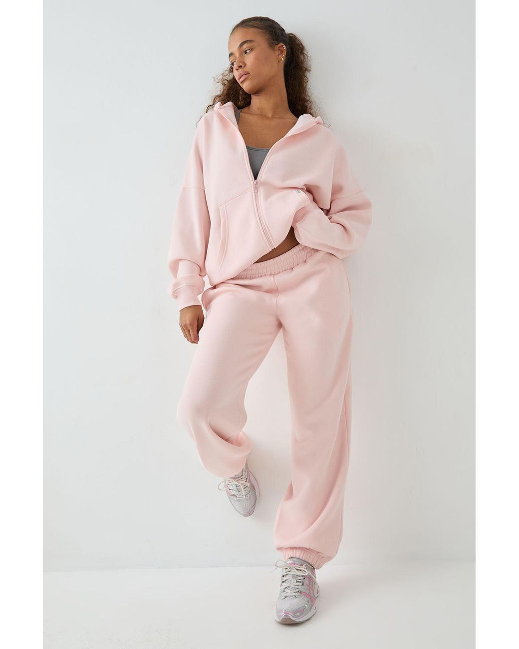 DSGN Studio Pink Oversized Cuffed Jogger