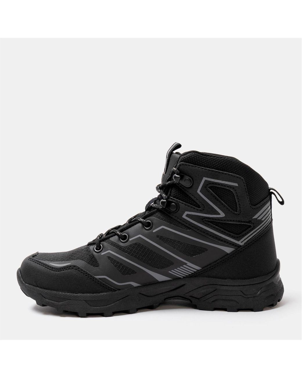 Donnay Black Outdoor Walking Boots