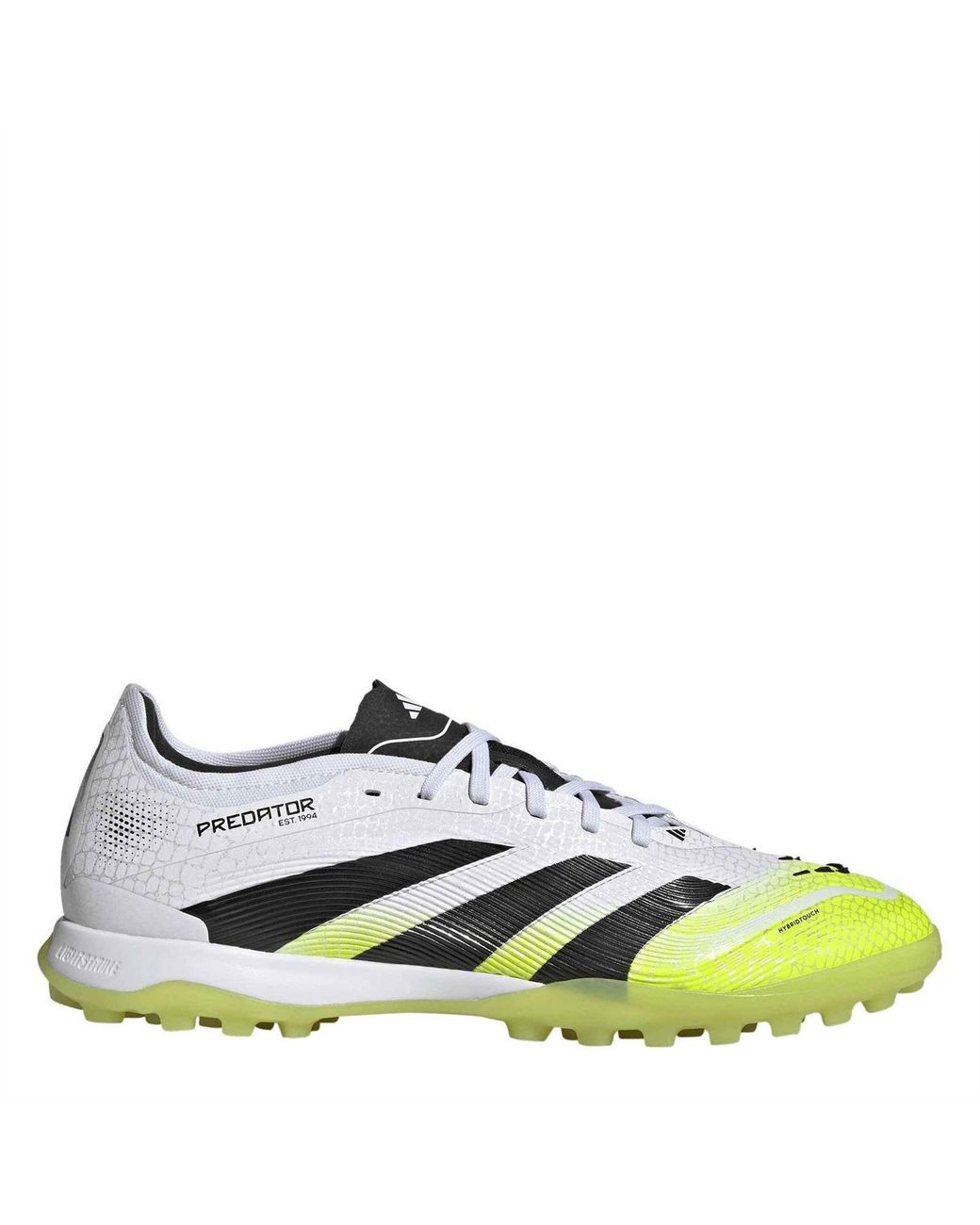 Adidas Green Pred Pro Tf Textured Toe Lace Up Sneakers for men