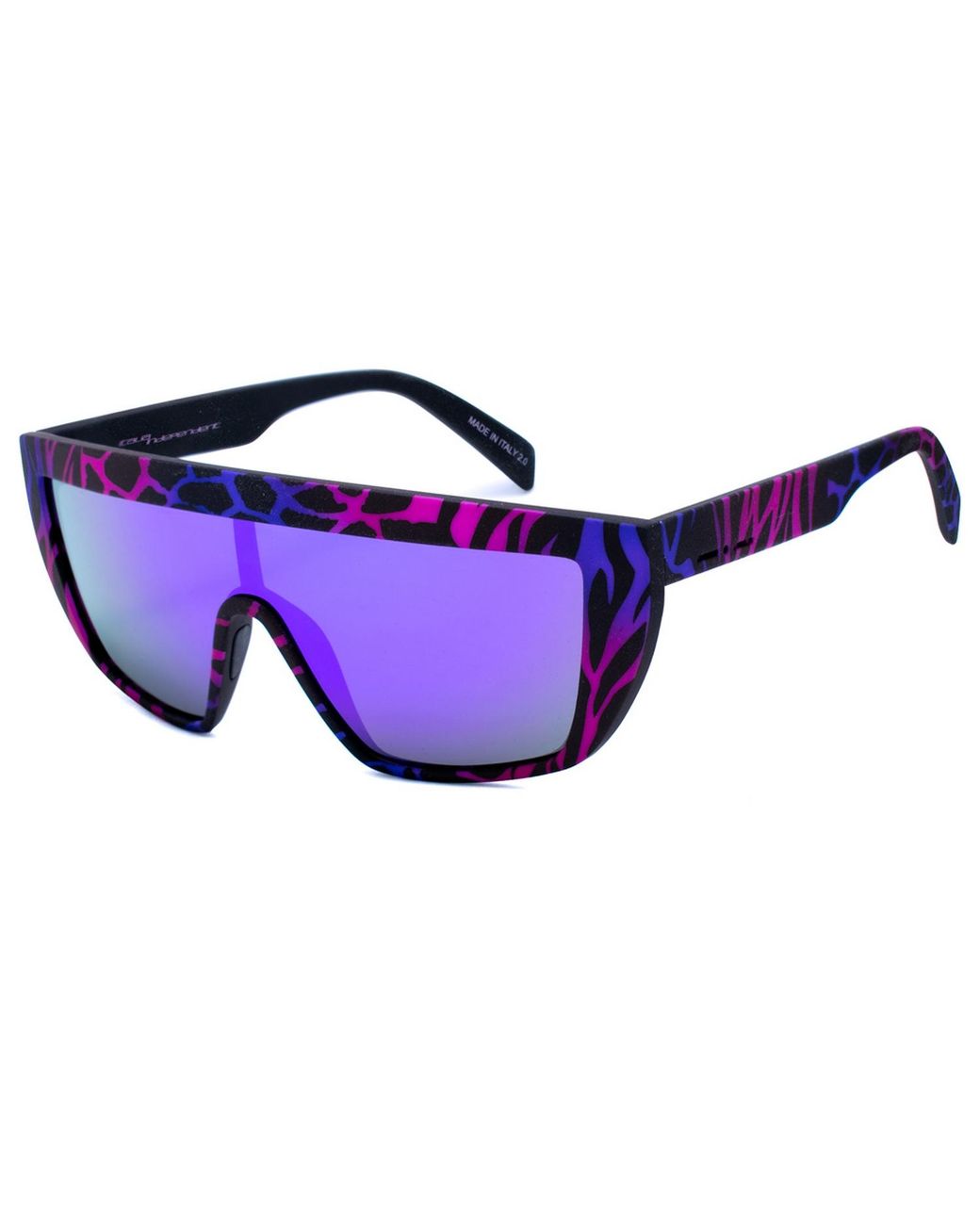 Italia Independent Purple Sunglasses 122/0/140 Mm Acetate