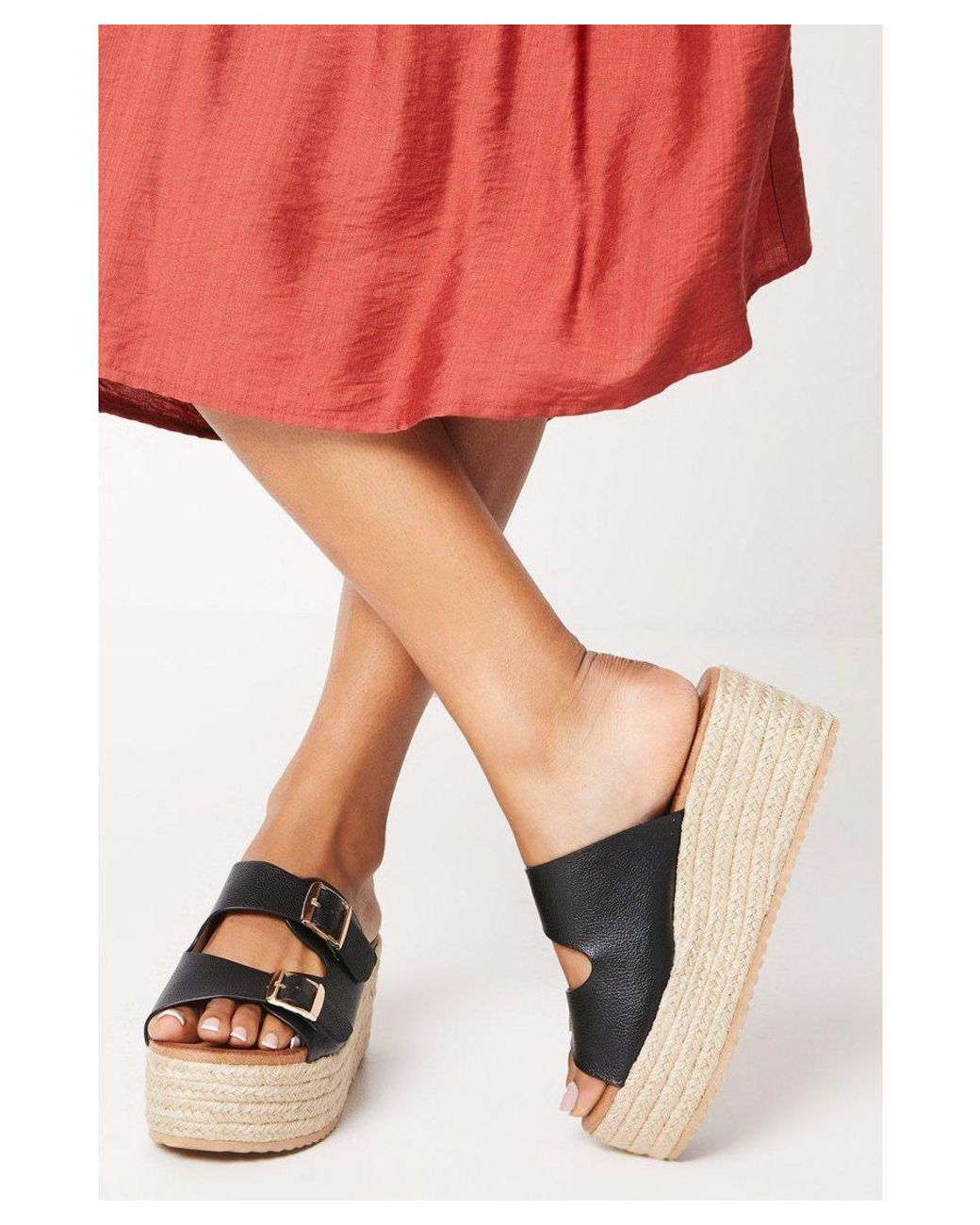 Faith red wedge sandals deals
