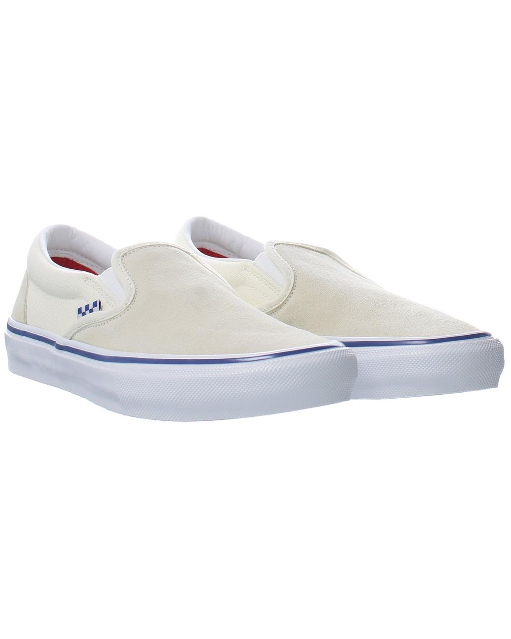 Vans White Skate Classics Plimsolls Leather for men