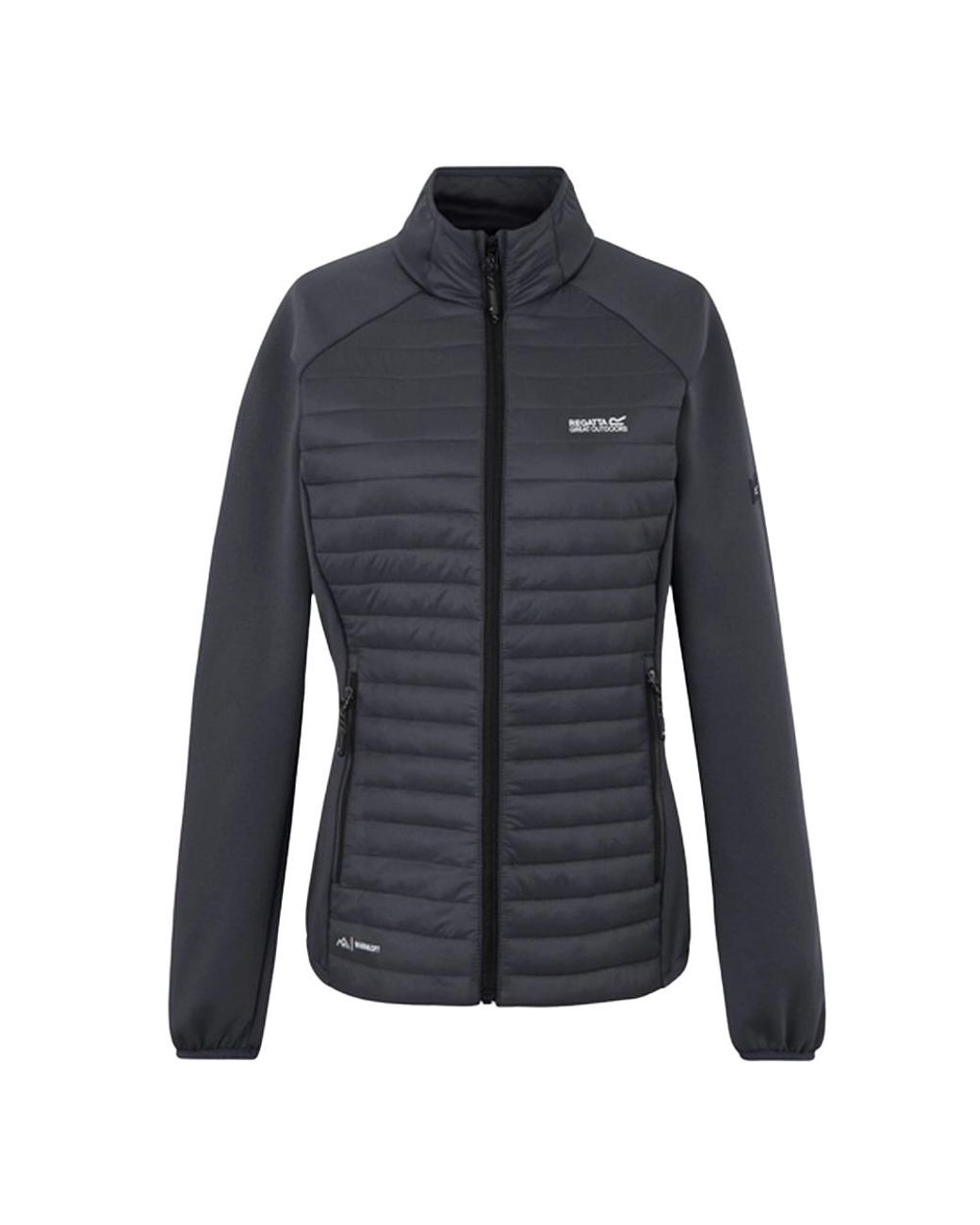 Regatta Blue Ladies Clumber Hybrid Jacket (Seal)
