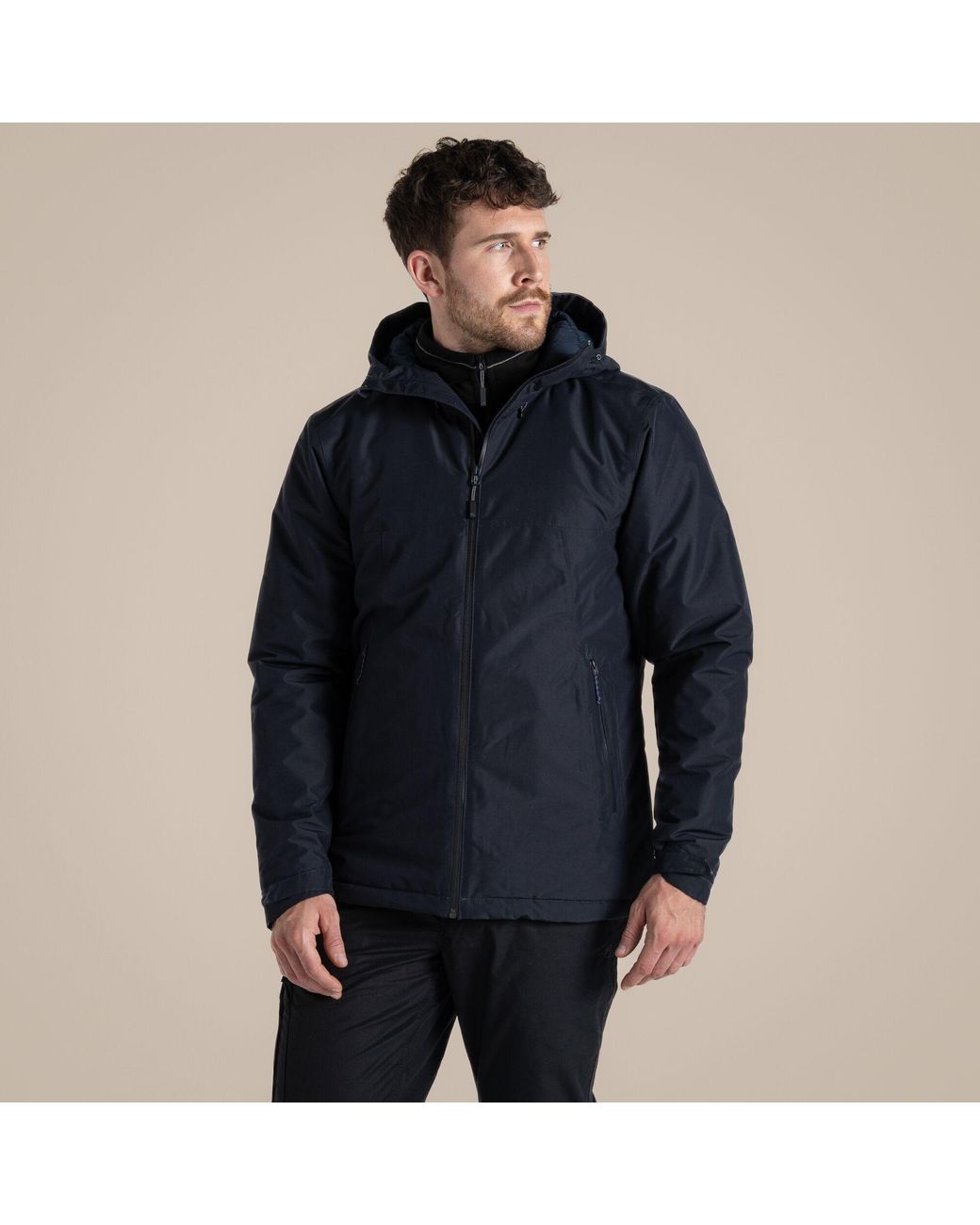 Craghoppers Blue Expert Kiwi Pro Stretch Jacket (Dark) for men