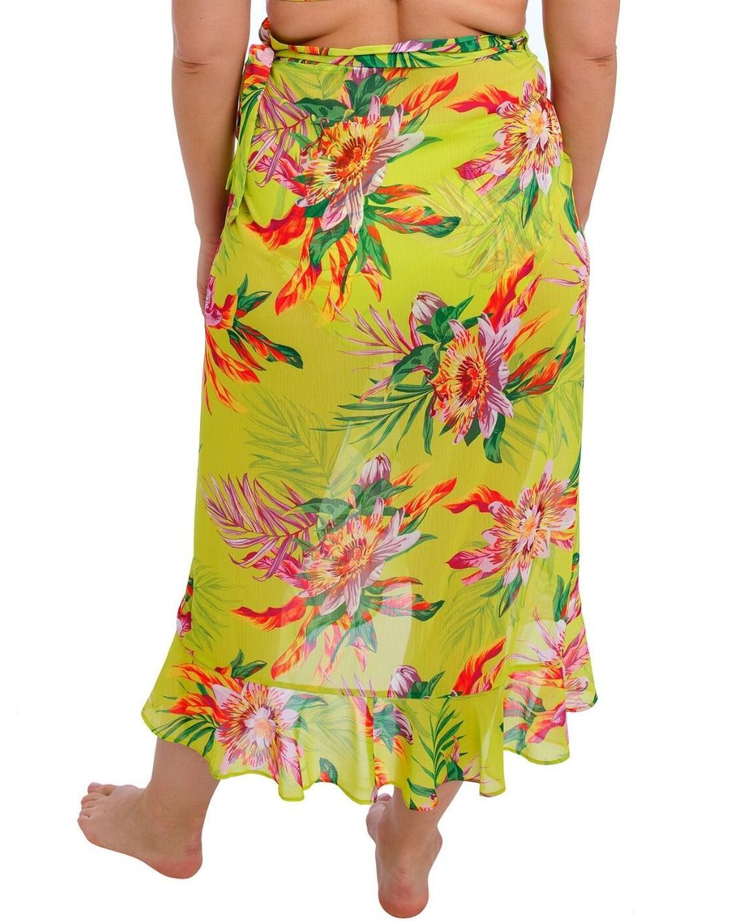 Fantasie Yellow Cala Macarella Sarong