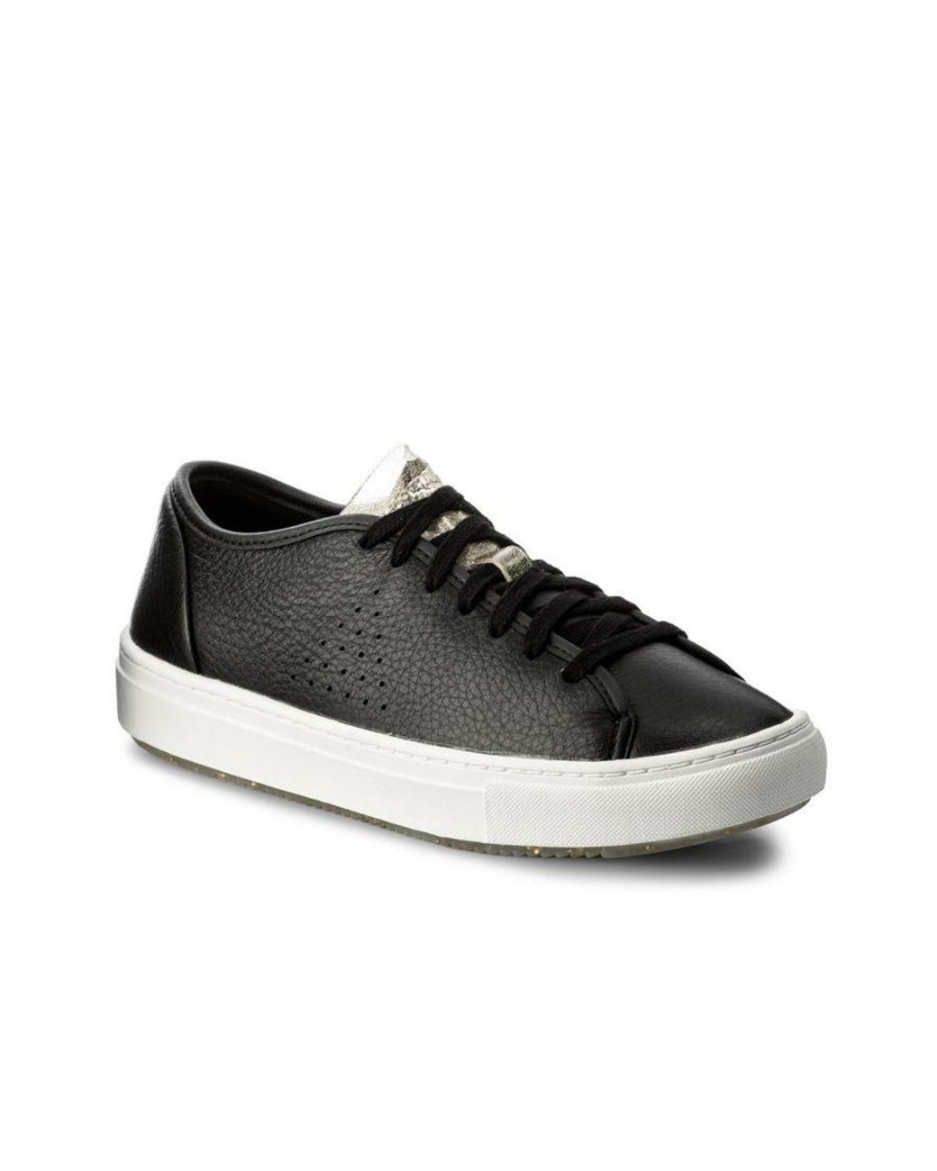 Le Coq Sportif Black Jane Trainers Leather