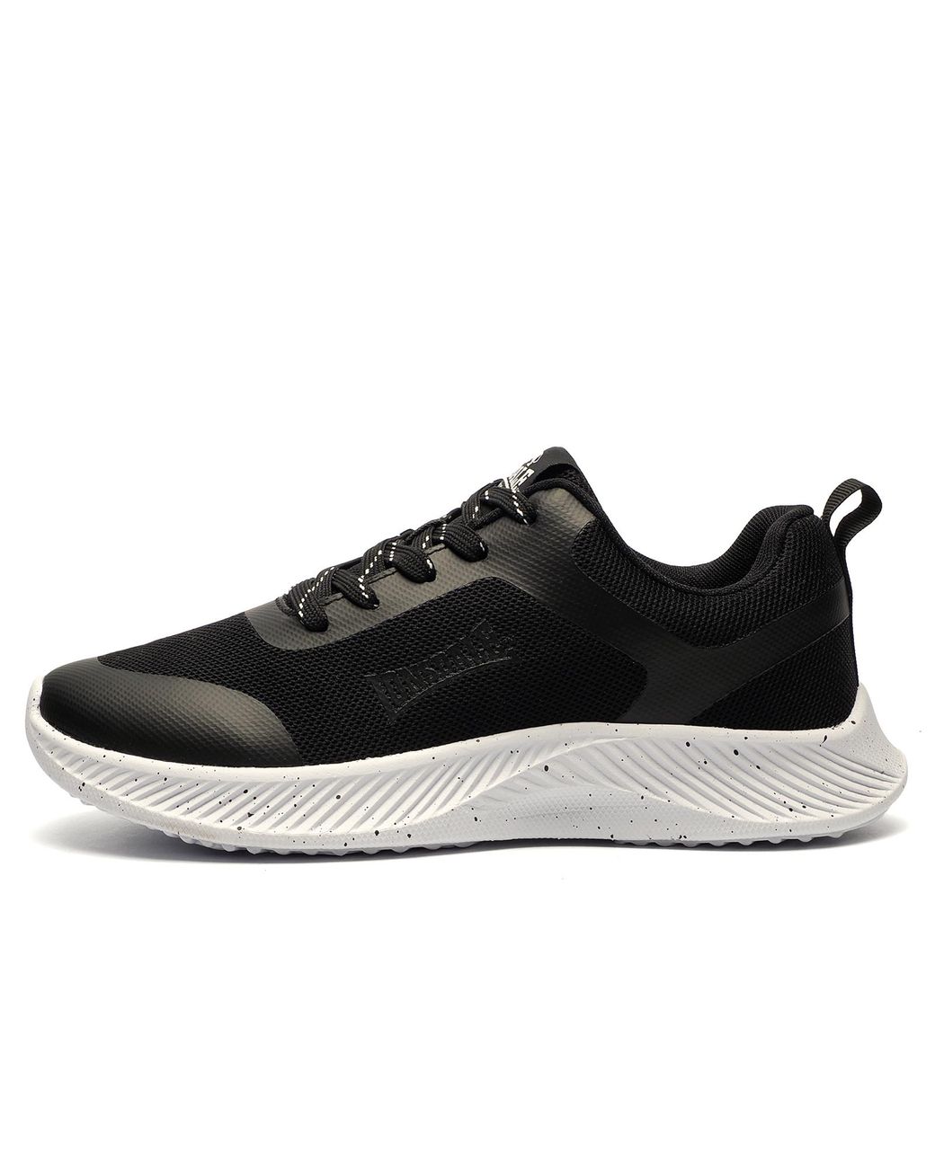 Lonsdale Black Winton Trainers for men