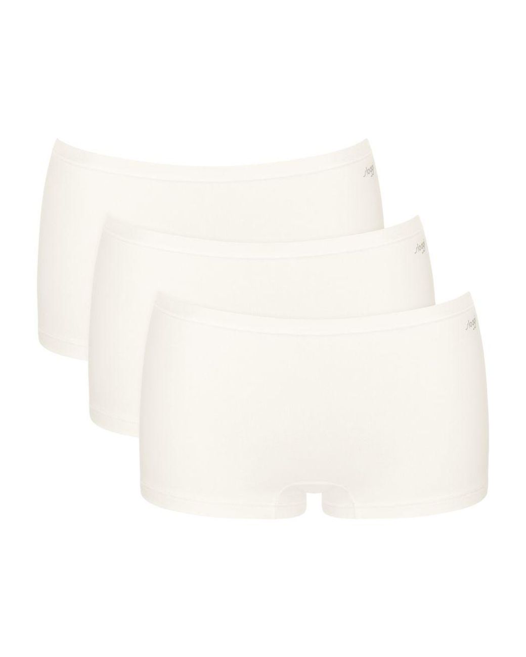 Sloggi White Go Daily Cotton Short Briefs (3 Pack)