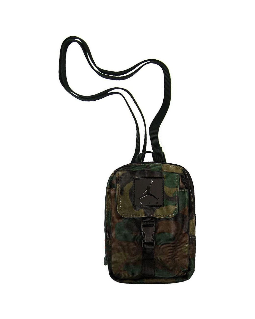 Nike Black Jordan Camo Crossbody Bag for men