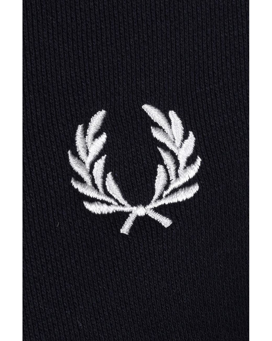 Fred Perry Blue Crew Neck Sweatshirt for men