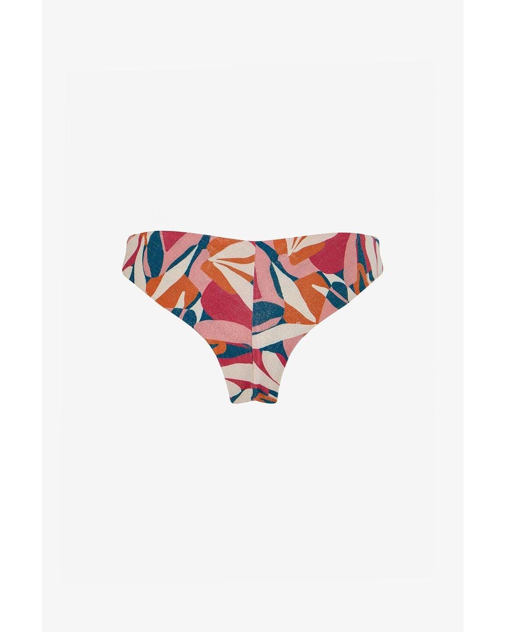 Penti Red Brayana Extra Super Shiny Mid-Waist Bikini Bottom