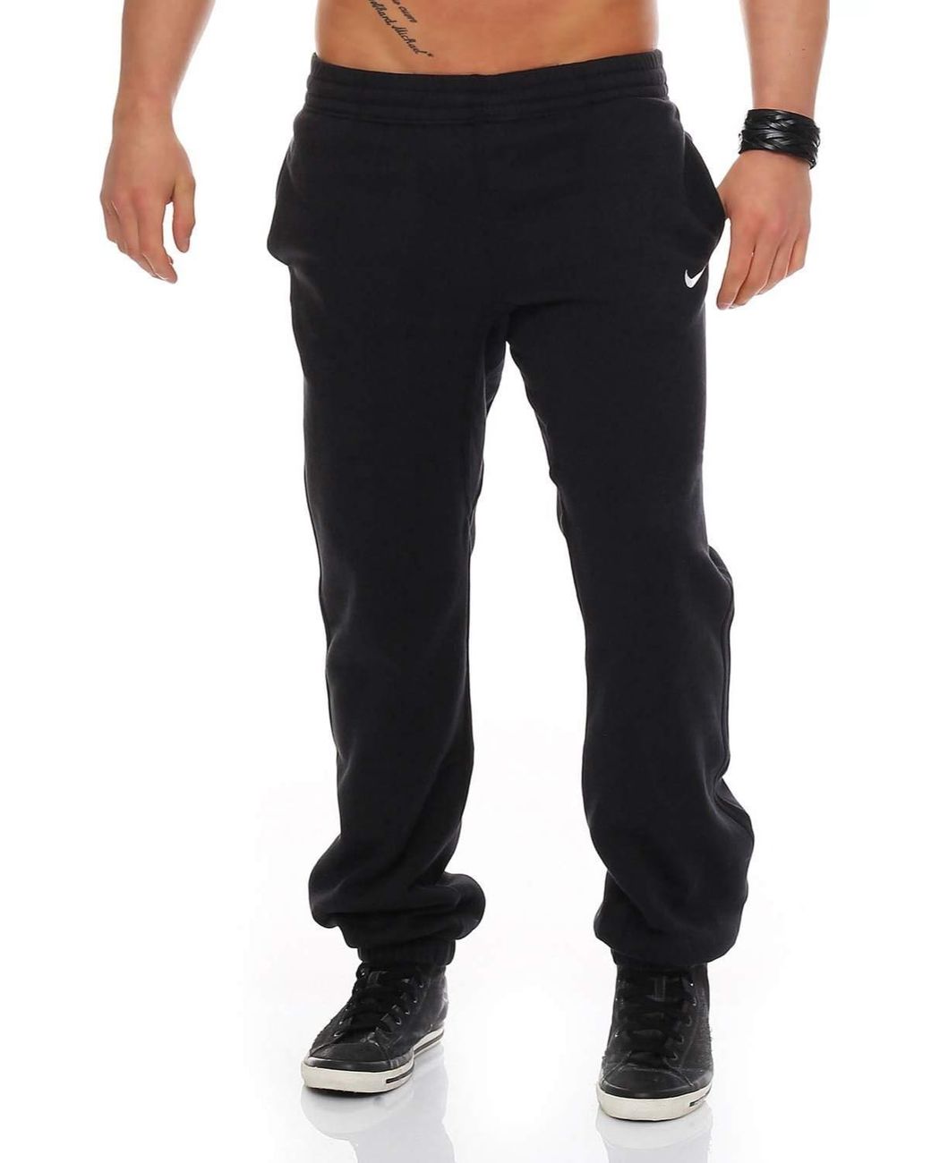 Nike Blue Club Swoosh Cuff Joggers for men