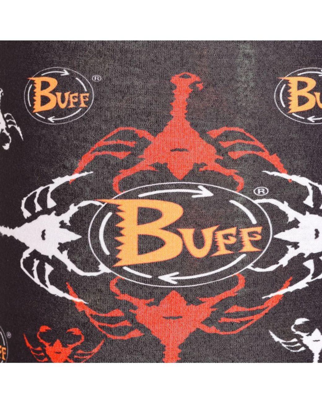 Buff Black Recycled Polyester Tubular Scarf