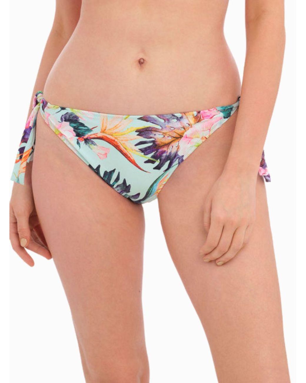 Fantasie Blue Paradiso Tie Side Bikini Brief