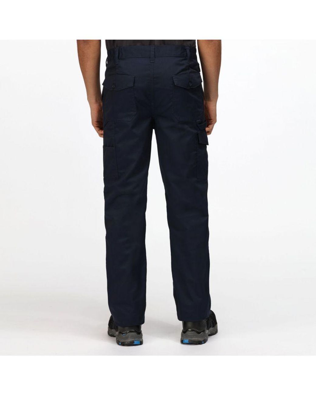 Regatta Blue Pro Cargo Waterproof Trousers for men