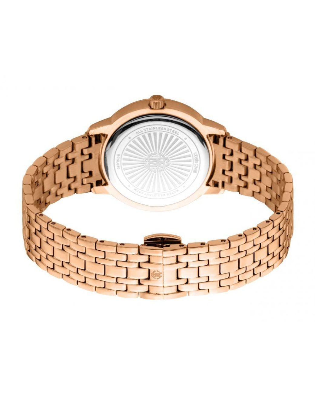Roberto Cavalli Natural Rc5L030M0075 Quartz Stainless Steel 5 Atm 32 Mm Watch