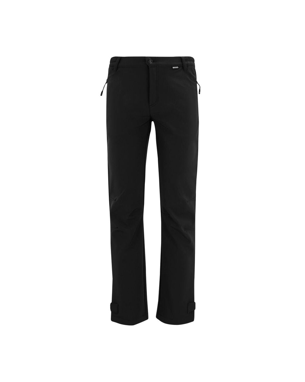 Regatta Black Geo Softshell Hiking Trousers for men