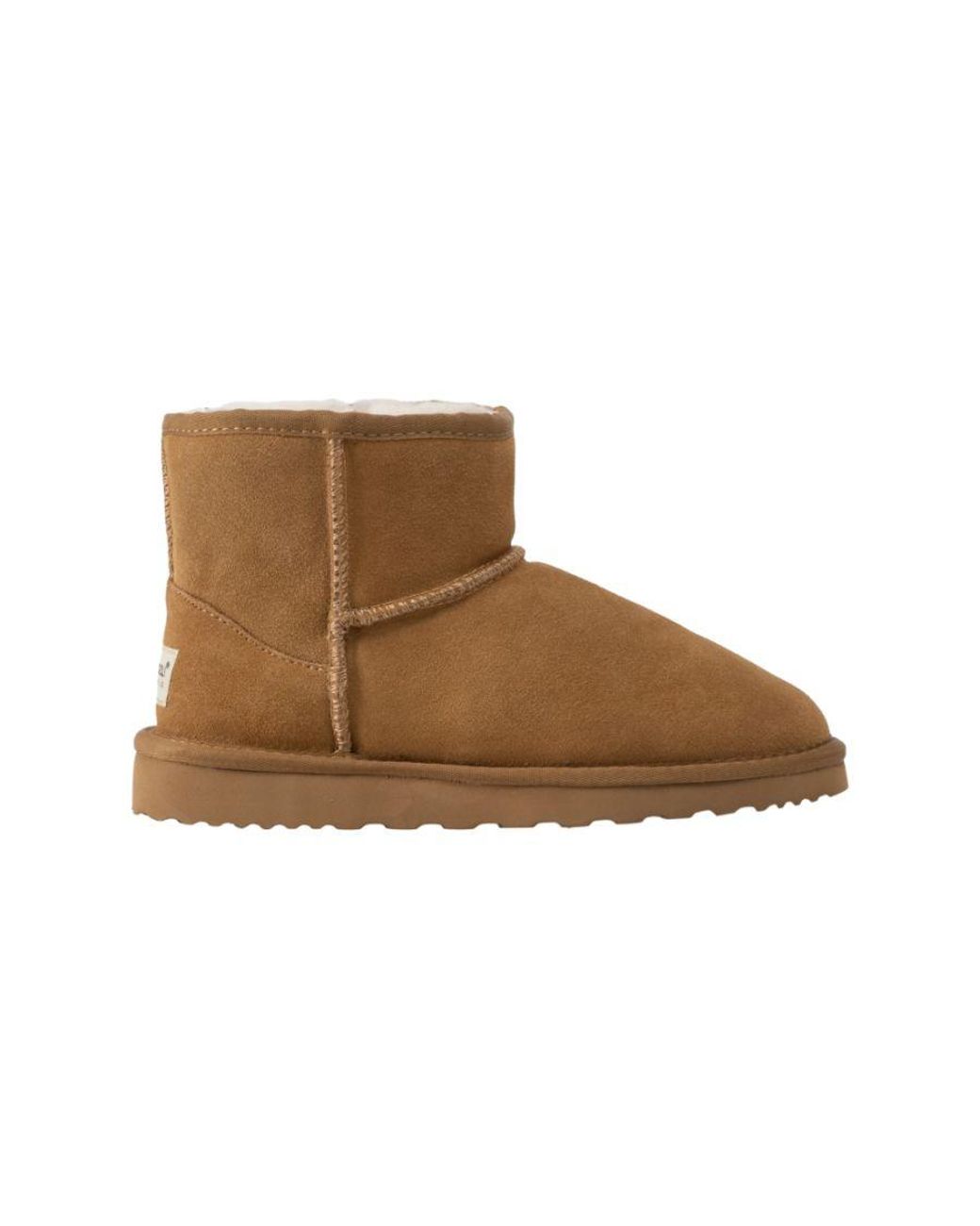Aus Wooli Brown Australia Short Sheepskin Ankle Boot