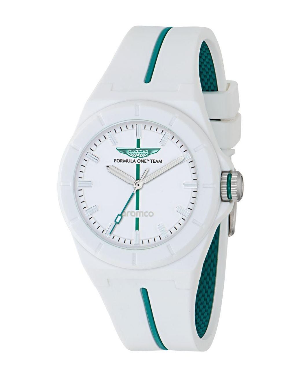 Aston Martin Am Formula 1 Shd Watch Mtfh1F603 Silicone in Blue for Men ...