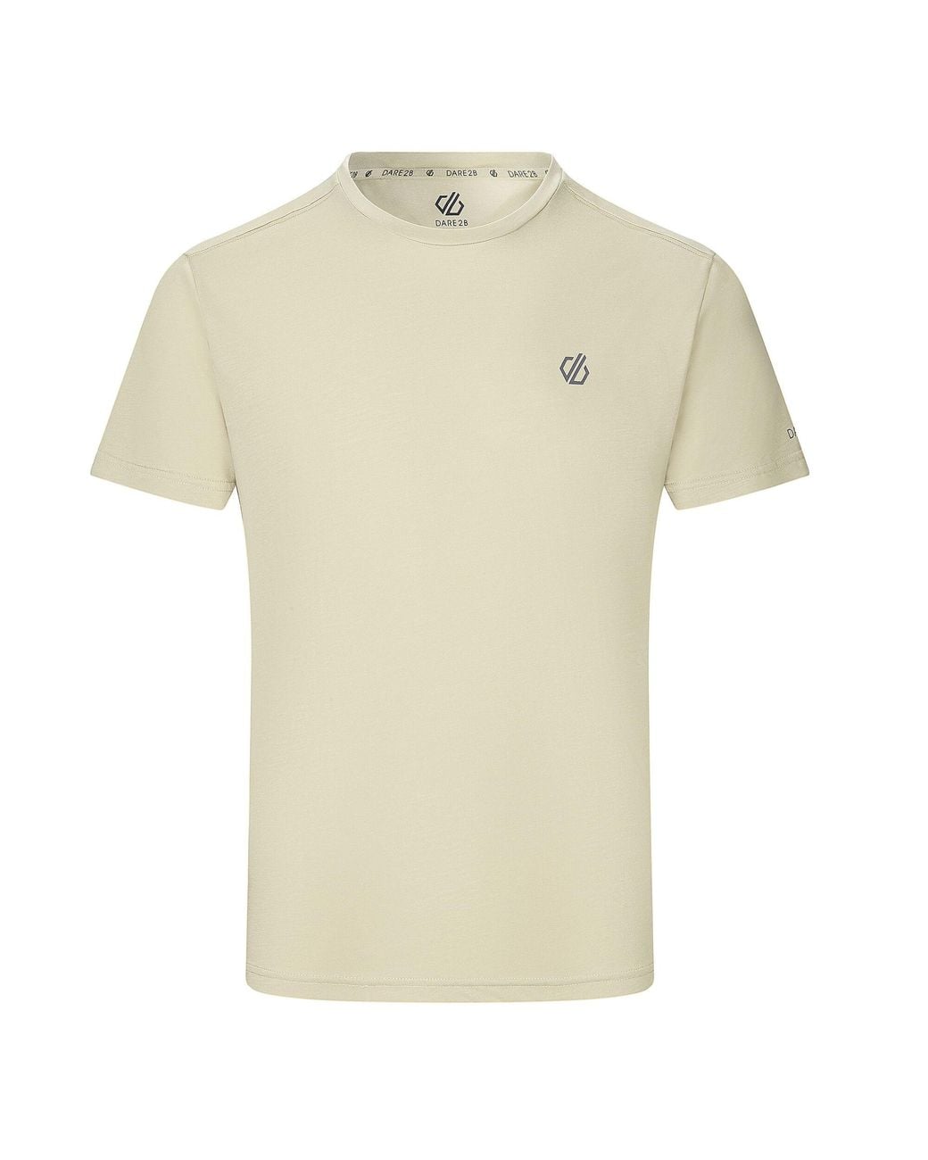 Dare 2b Yellow Agile Short-Sleeved T-Shirt (Abbeystone) for men