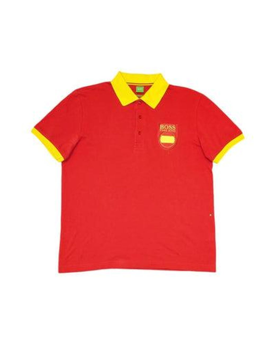 Boss Red Paddy Flag Spain T-Shirt for men