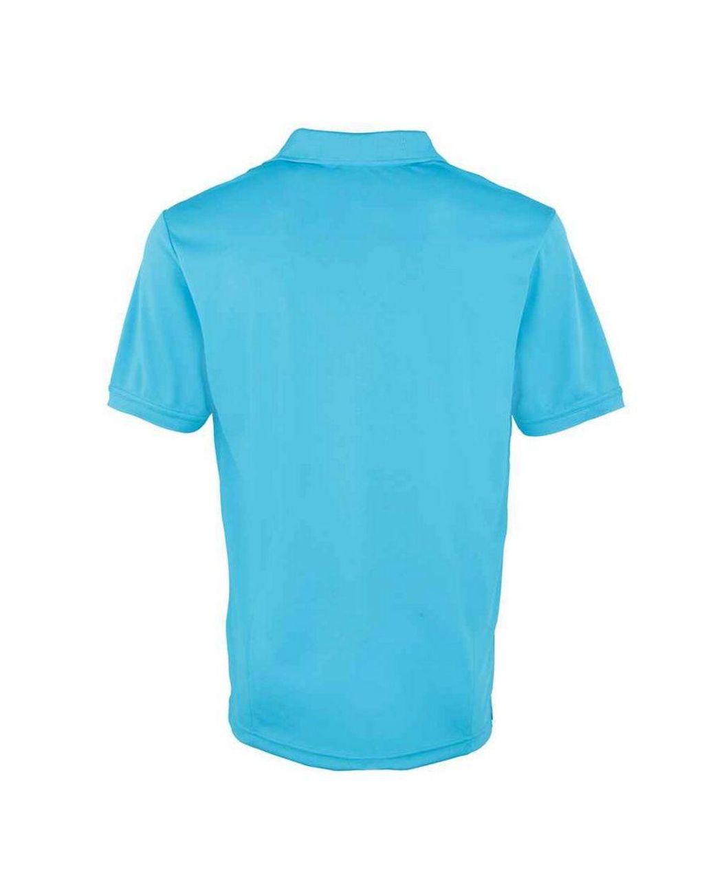 PREMIER Blue Coolchecker Pique Polo Shirt for men