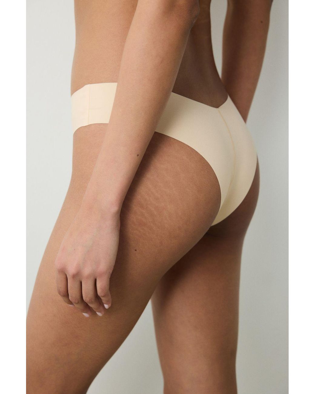 Penti Brown Low-Waist Brazilian Panties