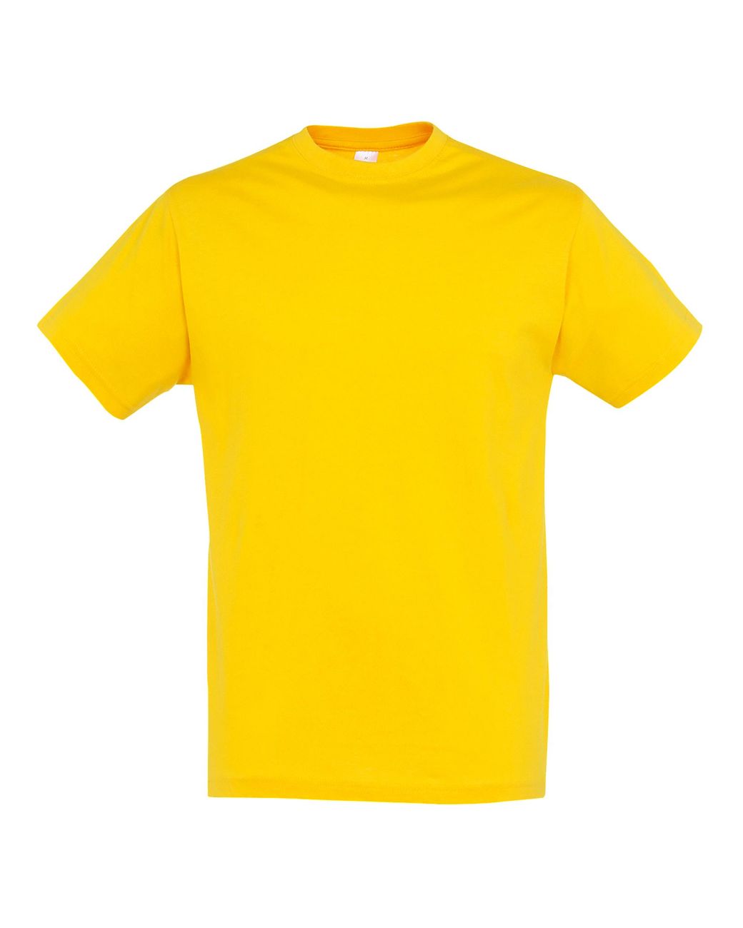Sol's Yellow Regent Short Sleeve T-Shirt for men