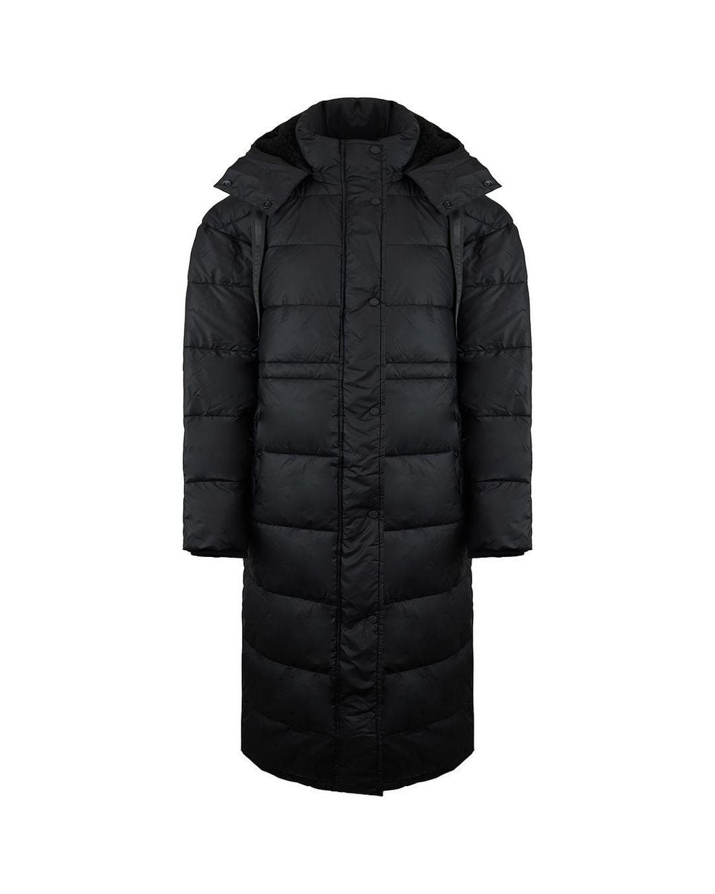 Hunter Black Intrepid Long Puffer Coat