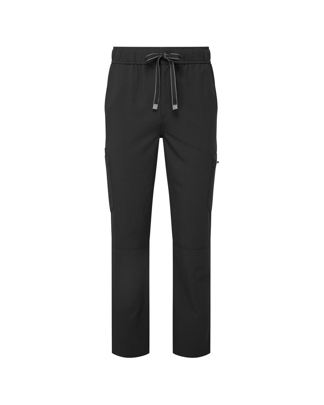 PREMIER Black Onna-Stretch Cargo Trousers for men