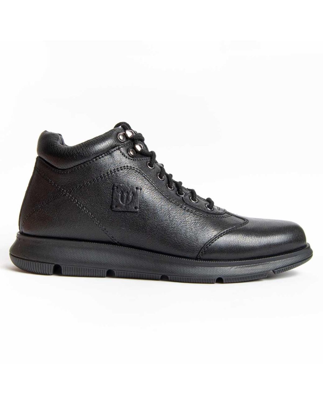 Purapiel Black Känga Botiel5 Leather for men