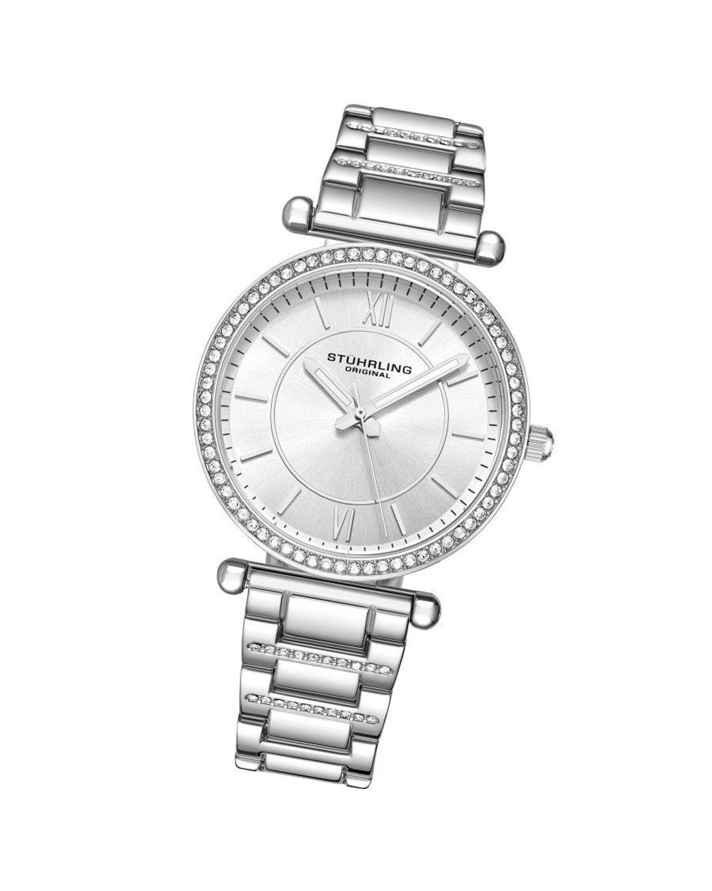 Stuhrling Metallic Aria Quartz 36Mm