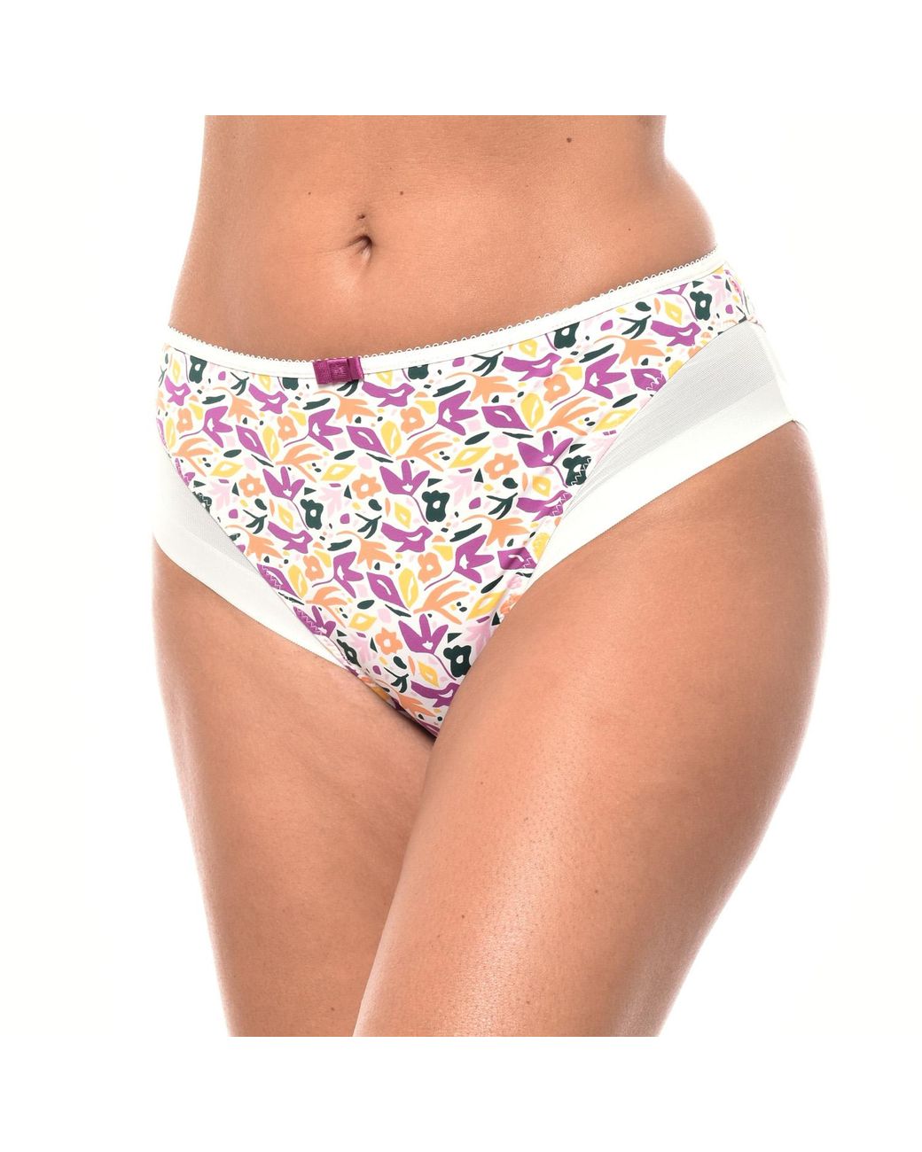 Dim Pink Generous Elastic And Breathable Fabric Panties 00A63 For Offers Comfort And Natural Movement