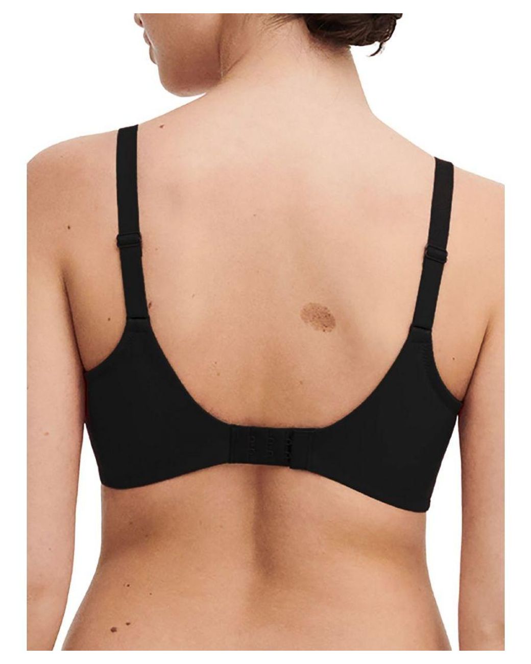 Chantelle Black Easy Feel Floral Touch Full Cup Bra
