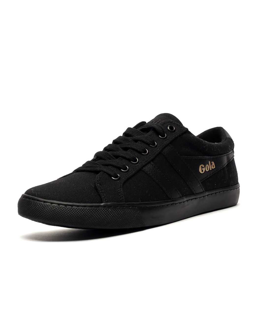 Gola Black Classics Varsity Vegan Trainers for men