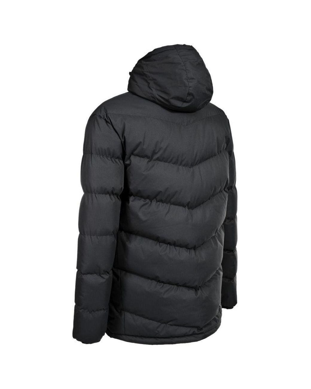 Trespass Black Blustery Padded Jacket for men