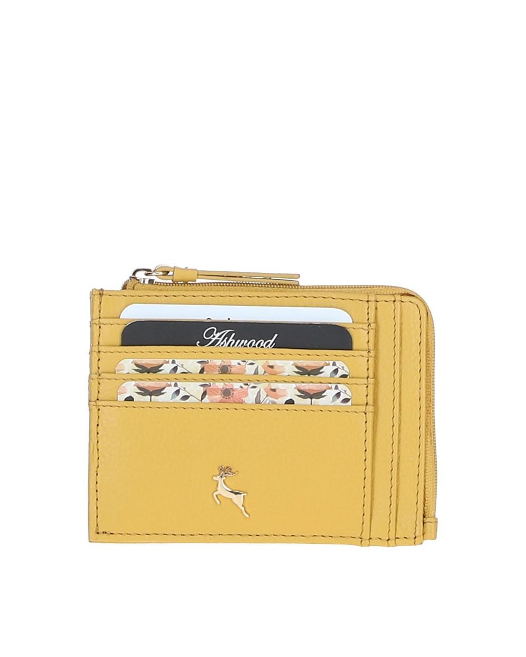 Ashwood Leather Metallic Real Small Purse With Rfid Protection