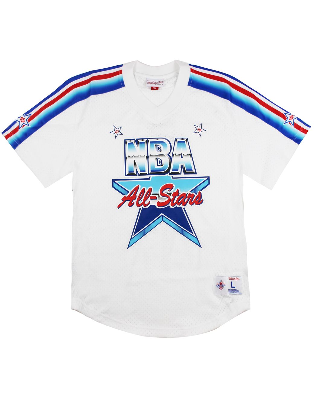 Mitchell & Ness Blue Nba Mesh All Star T-Shirt for men