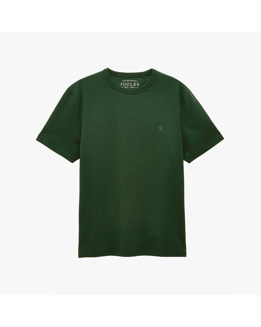 Joules Green Rugby Club Tee T-Shirt Cotton for men
