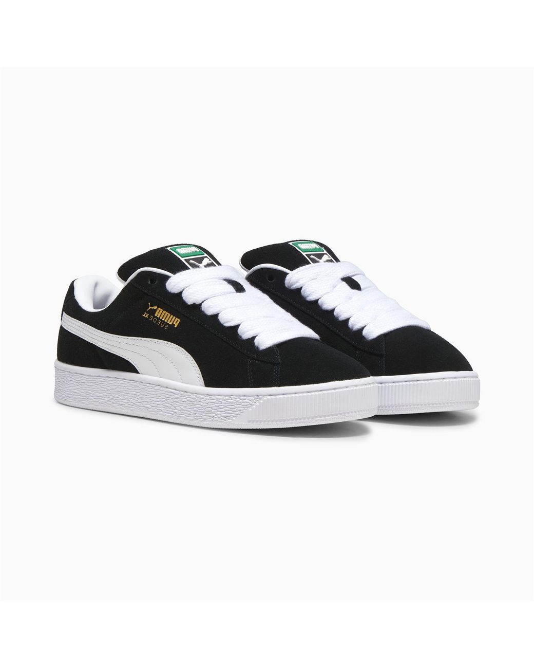 PUMA Black Suede Classic Sneakers