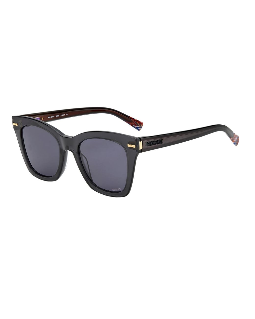 Missoni Black Sunglasses 51/21/145 Mm Acetate