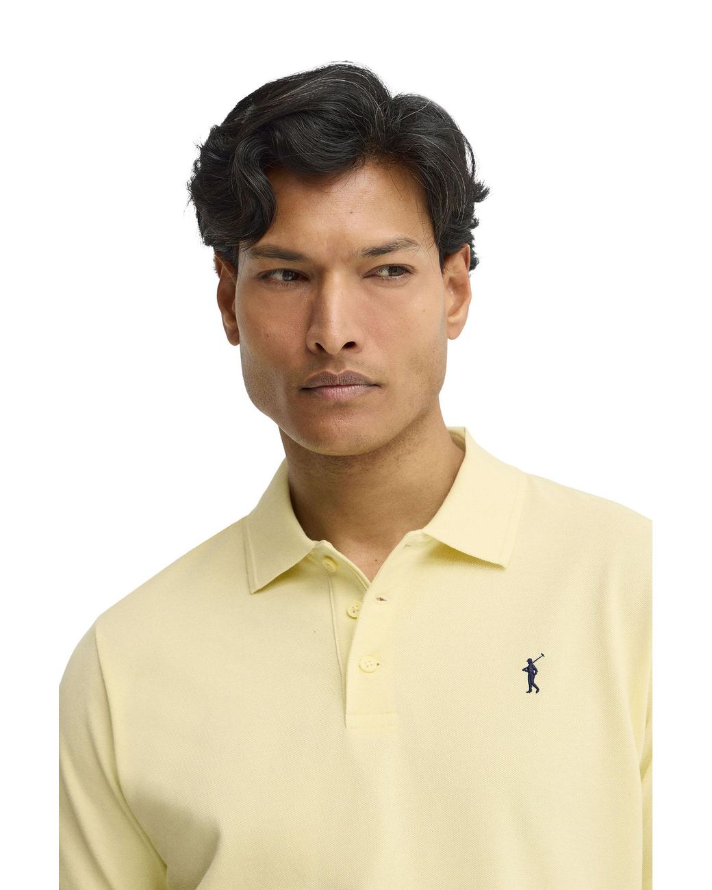 POLO CLUB Natural Short Sleeve Shirt Polo-Shirt-S-S5 for men