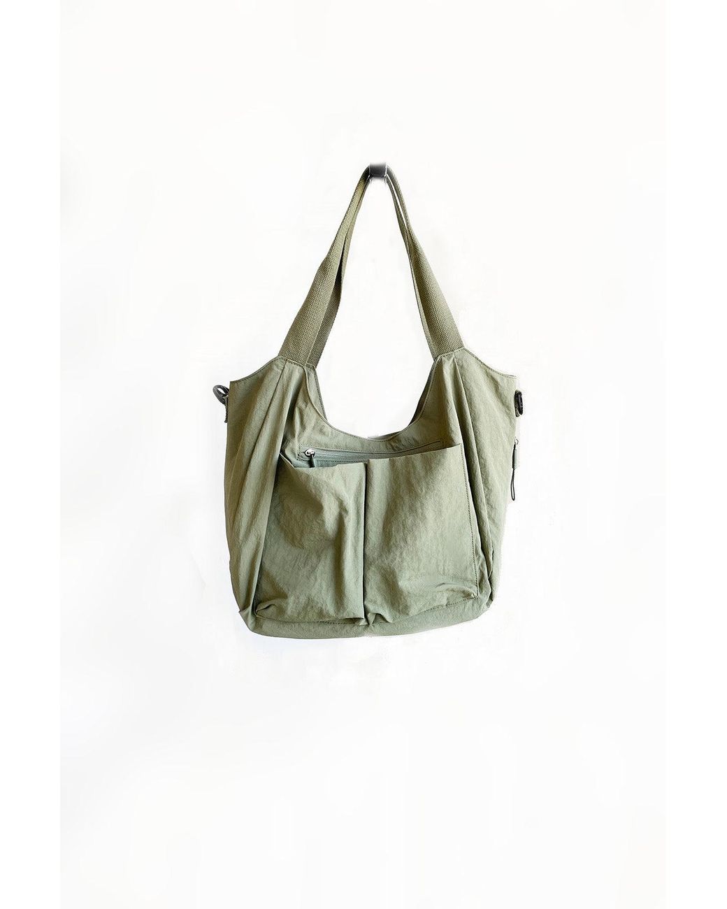 SVNX Natural Double Pockets Crossbody Bag