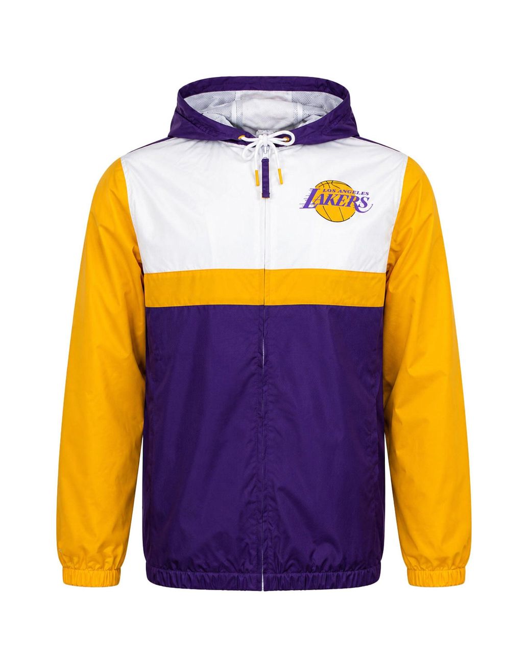 Mitchell & Ness Blue Nba Los Angeles Lakers Margin Of Victory Jacket for men