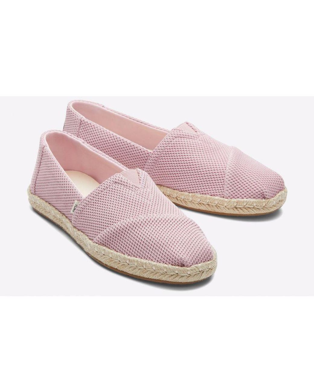 TOMS Pink Alpargata Rope