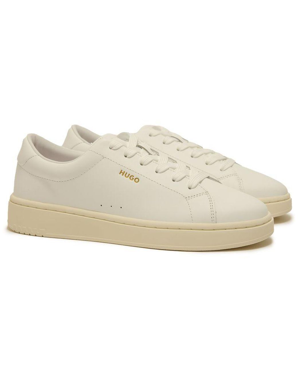 HUGO White Neston Tenn Trainers for men